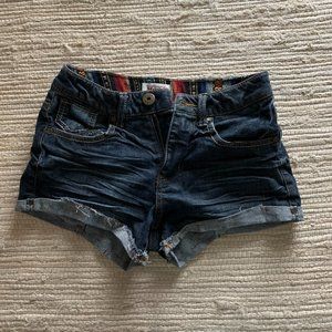 High Waisted Jean Shorts